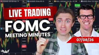 LIVE Trading FOMC Meeting Minutes Gold, Nasdaq, Forex | A1 Trading Show