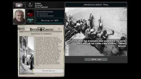 Armenian Great Trial superevent (TNO)