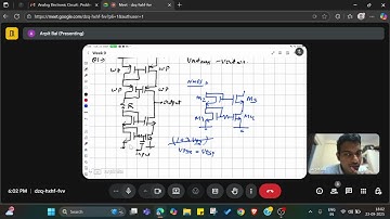 Week-9 NPTEL-Analog Electronic Circuits- PMRF Live session-9(July 2025) TA Arpit Bal