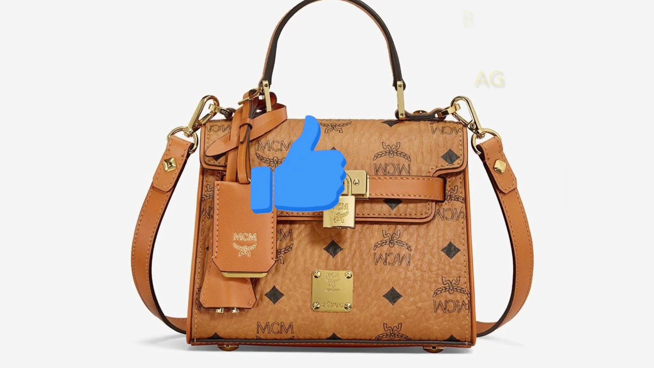 mcm heritage satchel