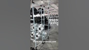 Factory Tour YUANDA Open Width Circular Knitting Machines Operating Smoothly