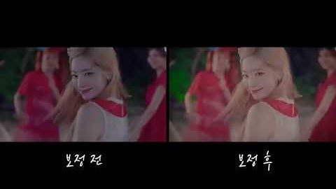 TWICE(트와이스)_Dance The Night Away [MV Calibration] (색보정)