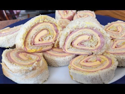 Video: Cómo Hacer Rollos De Sándwich Y Queso