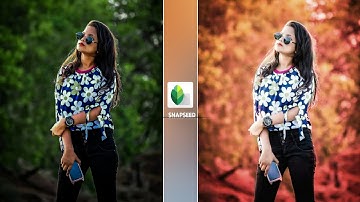 Snapseed Moody Orange Photo Editing | Snapseed Photo Editing | Snapseed Background Colour Change