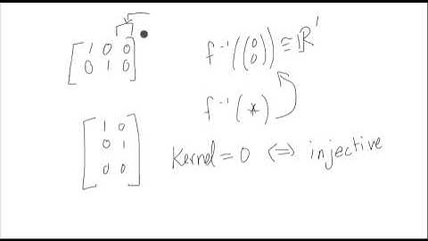 Injective and Surjective from Smith Normal Form