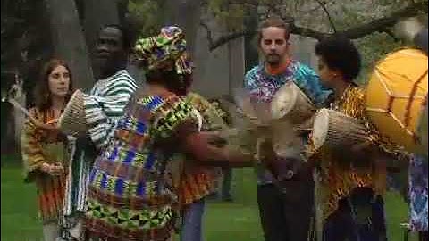Ghanaian Drumming 01 (2006) – Wesleyan University VIM