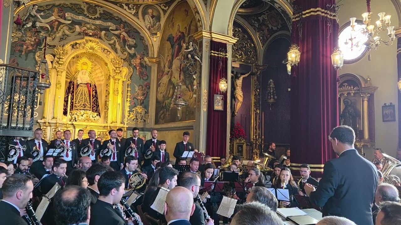Virgen de los Negritos - Banda Las Nieves de Olivares en la Capilla de los Negritos de Sevilla 2025