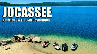 Jet Skiing Lake Jocassee in South Carolina... America