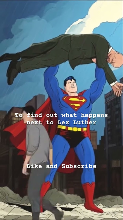 What happens to Lex Luther? #superman #dc #dccomics #dcuniverse #dreamtime