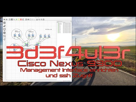 New Cisco Nexus 9300 - MGMT Interface konfigurieren