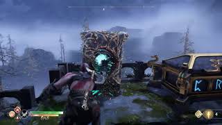 God Of War 4 Found Secret Passage & Collect PROMETHEUS FLAME , FIRE OF ARES Heavy Runic Attack