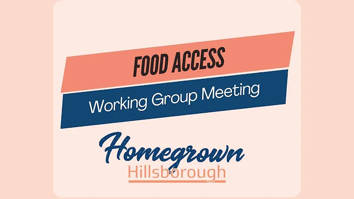 December 9, 2025: Food Access Working Group Meeting