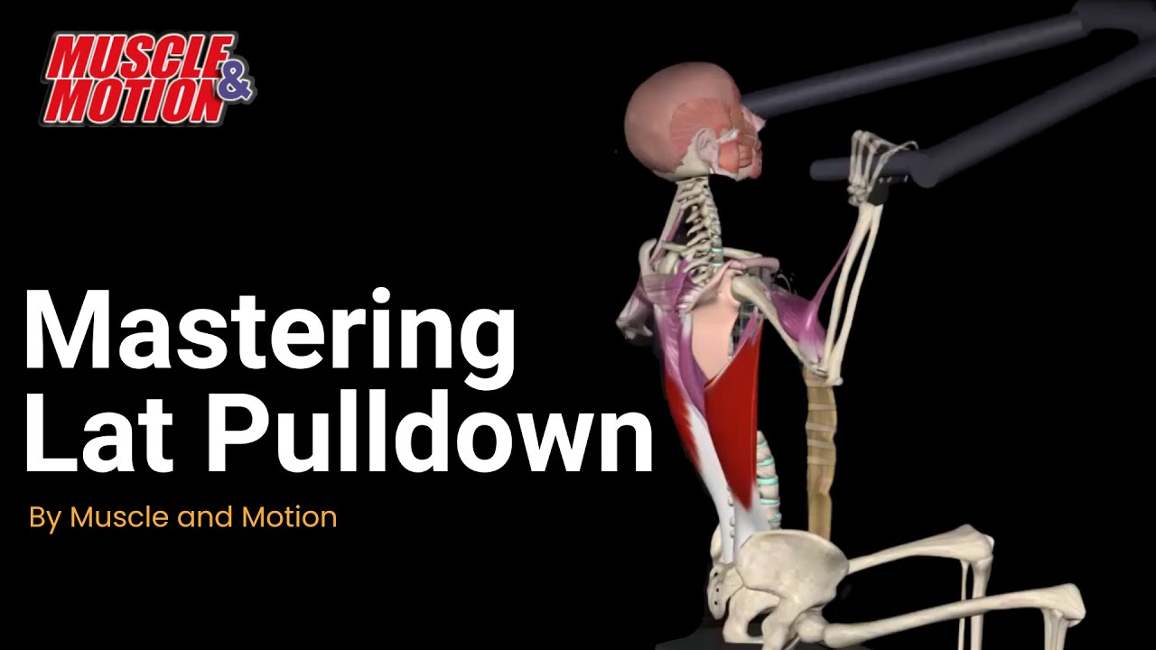 Mastering the Lat Pulldown for a Stronger Back - YouTube