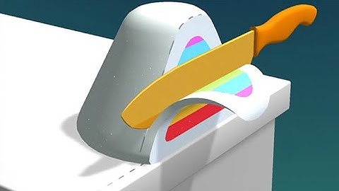 ASMR Slicing ALL LEVELS!👄 NEW GAME ASMR 👸Slicing WORLD RECORD!