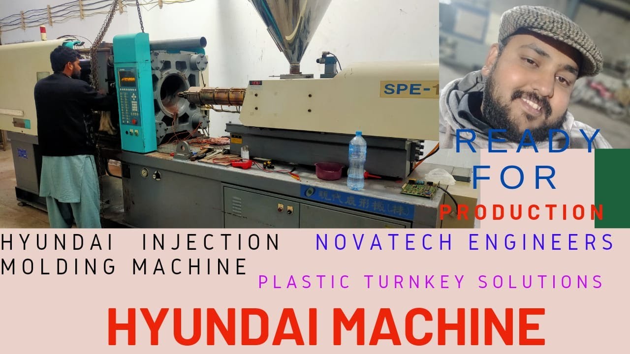 Hyundai Injection Machine Hyundai Injection molding machine - YouTube