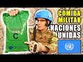 Probando COMIDA MILITAR de CASCOS AZULES de NACIONES UNIDAS 24 Horas