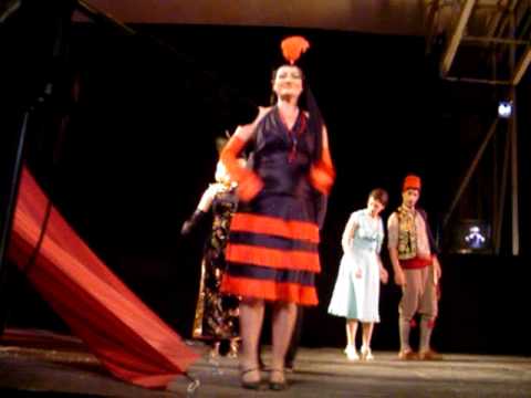 From the Finale I of the Mozarts "Don Giovanni"