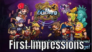 60 Sec hero Idle RPG: First Impressions screenshot 5