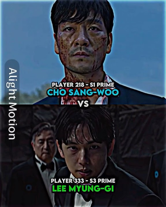 Sang-Woo VS Myung-Gi #squidgame #squidgame3 #edit #shorts