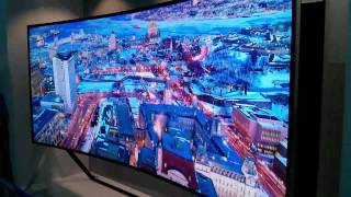 Samsung sUHD 4K bendable 105 TV