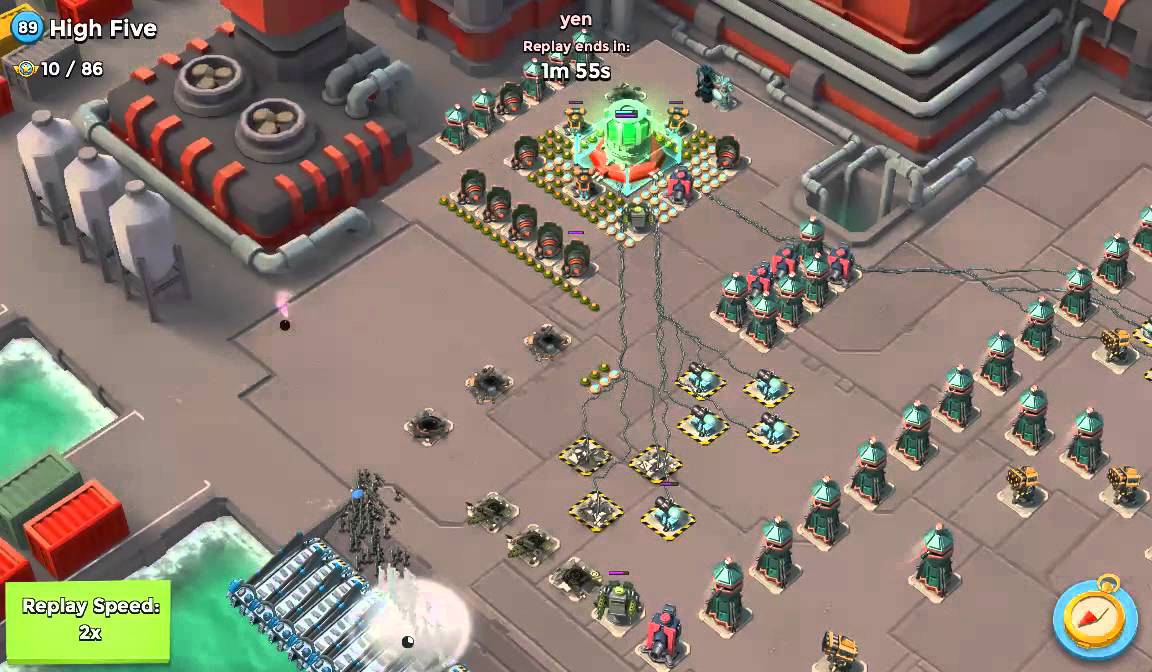 [Boom beach] Task force - High Five - 89 force points