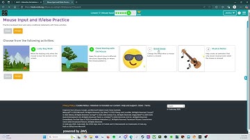 Code.org - CS Discoveries - Unit 3: Interactive Animations & Games: Lesson 17: Mouse input: Level 6