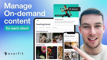 Manage On-demand Training content for each client on Everfit
