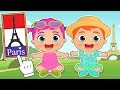 BABY ALEX AND LILY ✈ Summer Holiday Blog Ep 2 🌞 Educational Cartoons