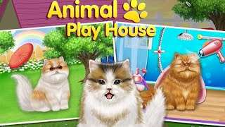 Animals Play House "Party  Mobile Casual Games" Android Gameplay Video screenshot 2