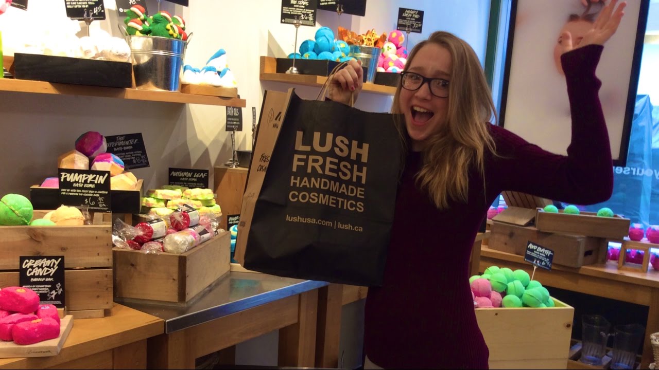 *NEW* 2016 Christmas LUSH COSMETICS Haul!