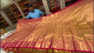 Kanjivaram silk sarees||Buy1 Get1 Free|| From 399/-||Single saree courier available