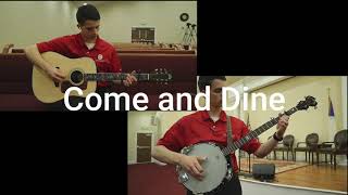 Video thumbnail of "Come and Dine - Banjo/Guitar"