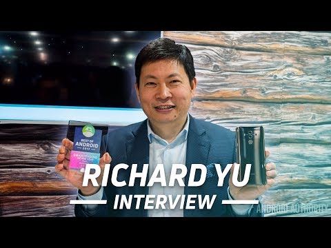 Huawei CEO Richard Yu talks Mate 10 and US launch