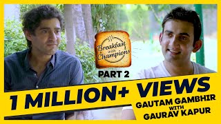 Gautam Gambhir On Sledging Shane Warne, College Games, Captaining KKR & Try Balls | BwC S3E5