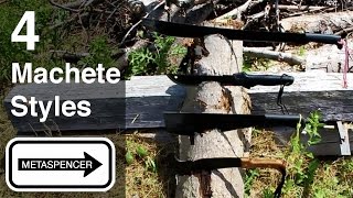 4 Machete Styles