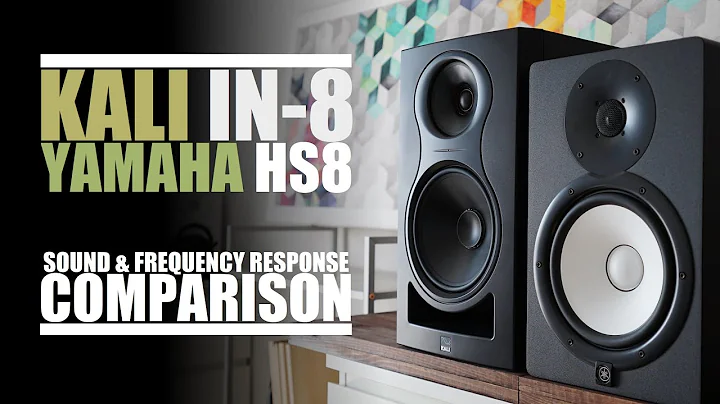 Kali Audio IN-8  vs  Yamaha HS8  ||  Sound & Frequency Response Comparison