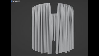 how to model curtains in blender 3.0 [EN.] screenshot 1