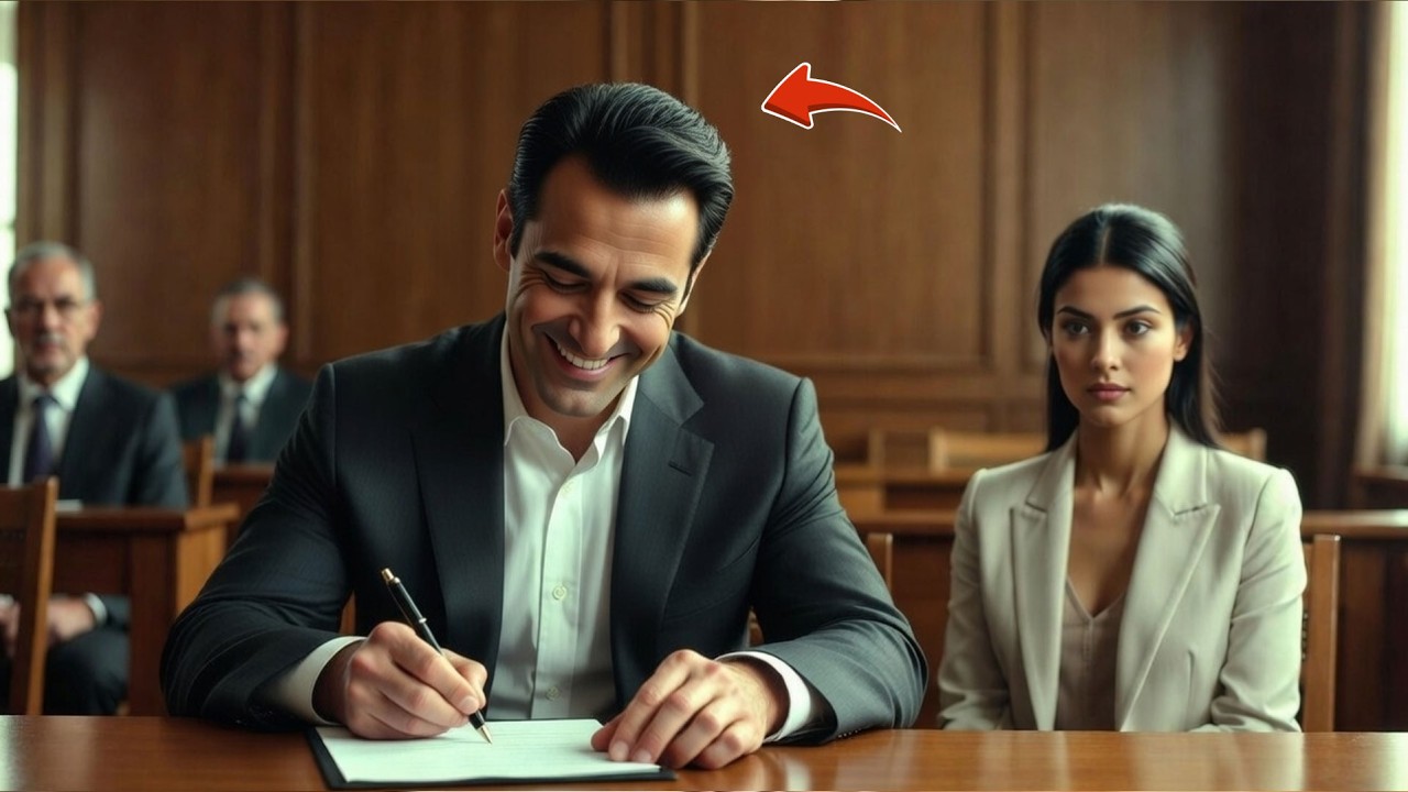 لَمْ يَعْلَمْ أَنَّ زَوْجَتَهُ وَارِثَةٌ سِرِّيَّةٌ لِثَرْوَةٍ هَائِلَةٍ، فَوَقَّعَ الطَّلَاقَ سَاخِ