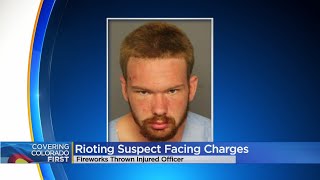 Man Accused Of Throwing Fireworks, Injuring Denver Police Officer During Weekend Riots