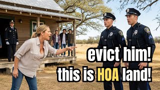 HOA Karen Called the Police to Evict Me from My Own Ranch—She Didn’t Know I outrank the Sheriff!