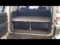 DIY FJ Cruiser Trunk Storage Solution