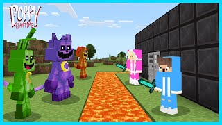 MIPAN \& ZUZUZU BUAT RUMAH SUPER AMAN VS CATNAP POPPY PLAYTIME CHAPTER 3 DIMINRCRAFT! SEREM BANGET