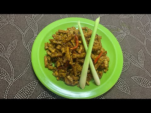 Resep Orek Tempe Sereh