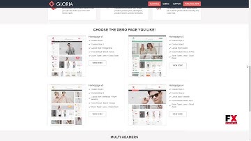 Gloria - Minimalist Fashion Responsive Prestashop Theme        Hirosh