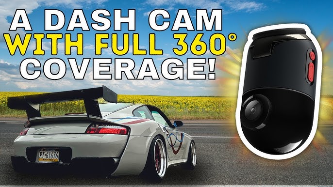 70mai Omni 1080p 360° Dash Cam Video Camera Black 128G