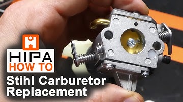 How to replace the carburetor - Stihl chainsaw - Hipa How To - 009