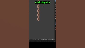 right way to Make animated Chain in Blender (Syncatto - Blossom track)  #blenderustad