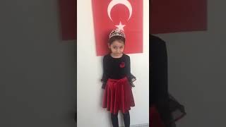Yaşasın 23 Nisan-İlkokul Öğrencisi 23 Nisana Özel Şiir Okudu