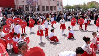 Hasan Polatkan İlkokulu 3E Sinifi Hep Seni̇nleyi̇z Türki̇ye 23 Ni̇san Gösteri̇si̇