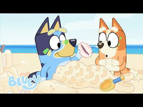Vamos A La Playa 🏖️🐚 | Episodio Completo 💙 | Bluey - España Oficial
